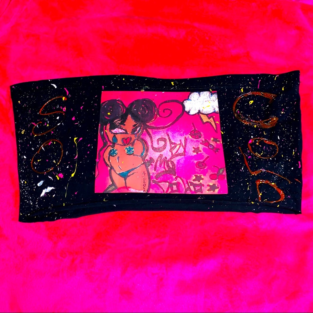 ORIGINAL SWAG GIRL COLORFUL TUBE TOP💋